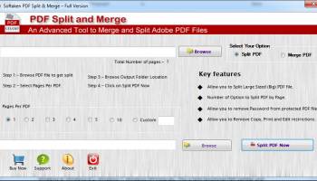 PDF Split and Merge screenshot