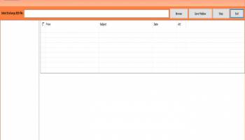 Stella EDB to PST Recovery screenshot