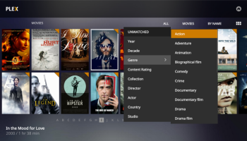 Plex Media Player screenshot