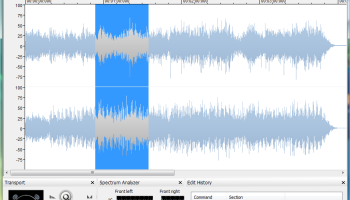 Nero WaveEditor screenshot