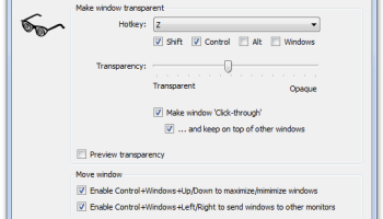 See Through Windows screenshot