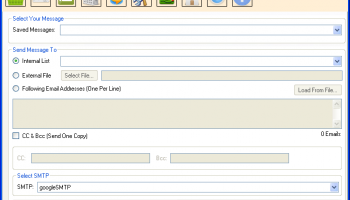 BulkSender screenshot