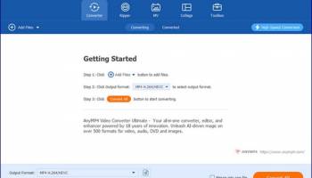 AnyMP4 Video Converter Ultimate screenshot
