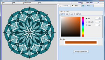BezierDraw screenshot