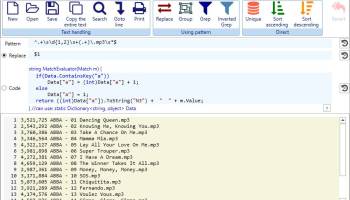 RegExpEditor screenshot