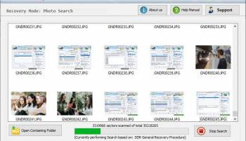 Memory Card Repair Software screenshot