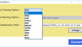 Export Apple Mail to Outlook 2016 screenshot