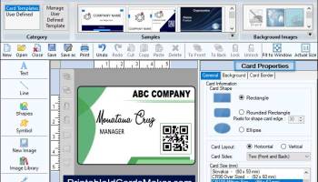 Printable Business Cards Maker screenshot