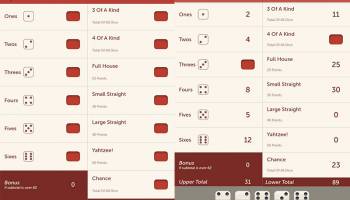 Yahtzee PC screenshot