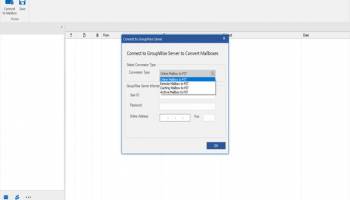 Stellar Converter for Groupwise screenshot