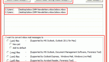 MBOX to HTML Format screenshot