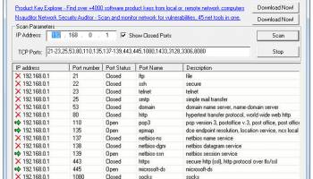 FreePortScanner screenshot