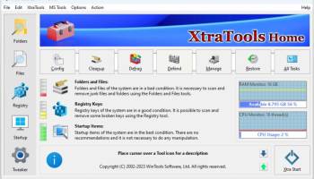 XtraTools screenshot