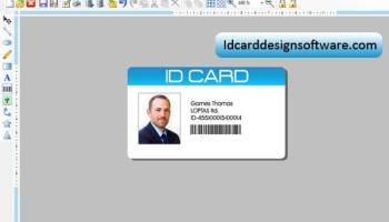 ID Card Design Software screenshot