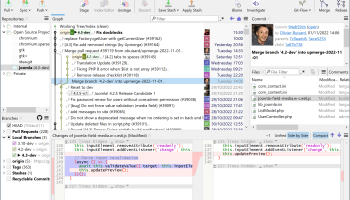 Portable SmartGit screenshot