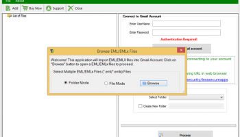 ToolsGround EML to Gmail Migration screenshot