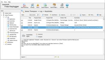 Free Keylogger screenshot