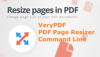 VeryUtils PDF Page Resizer Command Line screenshot