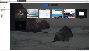 Vivaldi screenshot