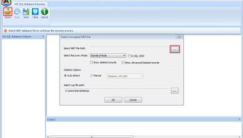 Aryson SQL Database Recovery screenshot