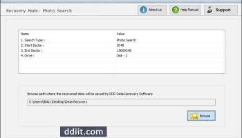 Memory Stick Data Recovery screenshot