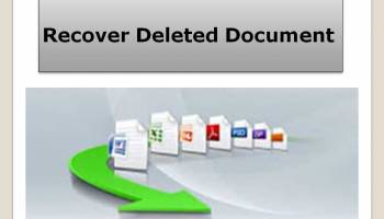 Recover Deleted Document screenshot