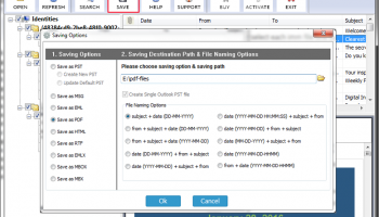 Importing IncrediMail into Thunderbird screenshot