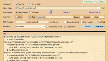 Atlas Subtitler screenshot