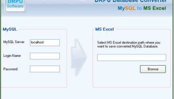 MySQL to MS Excel screenshot