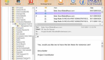 InQuit OST to PST Converter Toolbox screenshot