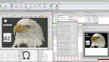 Bitmap2LCD screenshot
