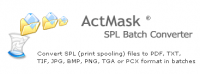ActMask SPL (Spool) Batch Converter screenshot