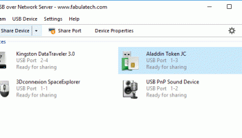 USB over Network screenshot