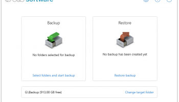 O&O FileBackup screenshot