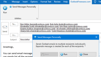 Send Messages Personally screenshot