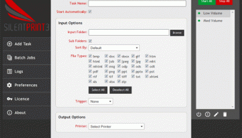 SilentPrint3 screenshot