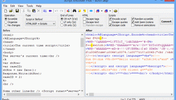Script Encoder Plus (ScrEnc) screenshot