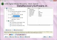 USB Media Data Recovery Software screenshot