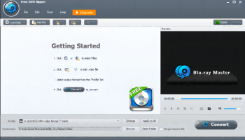 Blu-ray Master Free DVD Ripper screenshot