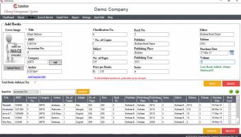 Library Management System screenshot