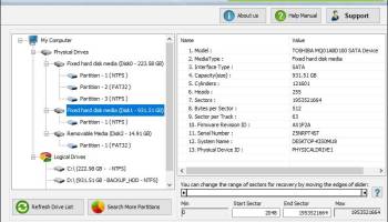 Photo Recovery Software screenshot