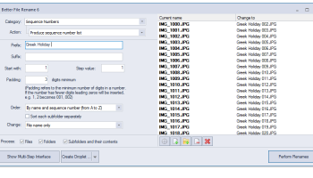 Better File Rename screenshot