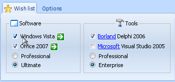 TAdvOfficeButtons screenshot