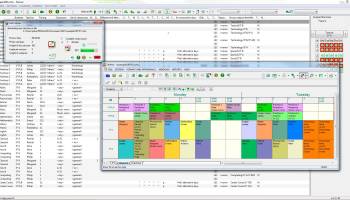 GHC Timetables generator EN screenshot