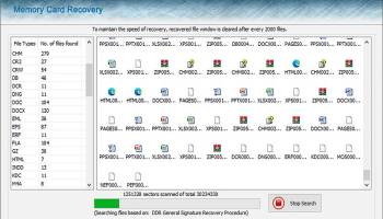 P2 Memory Card Data Recovery Software screenshot
