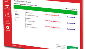 Zemana AntiMalware screenshot