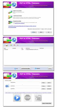 Flash Converter Free PDF to HTML screenshot