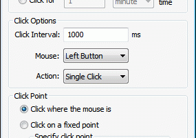 EverSoft Auto Clicker screenshot