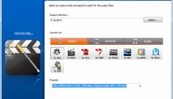 Free FLV to AVI MP4 Converter screenshot