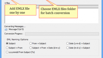 Software4Help EMLX to EML Converter screenshot